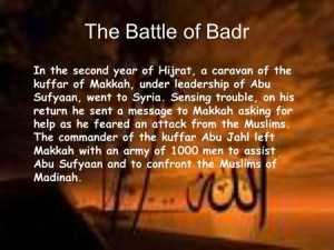 The Battle of Badr: Hazrat Ali's Role in Victory