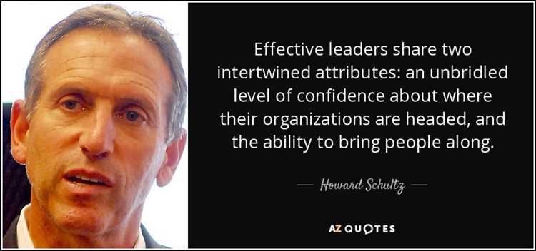 10 ways how successful leaders thinkhoward schultz