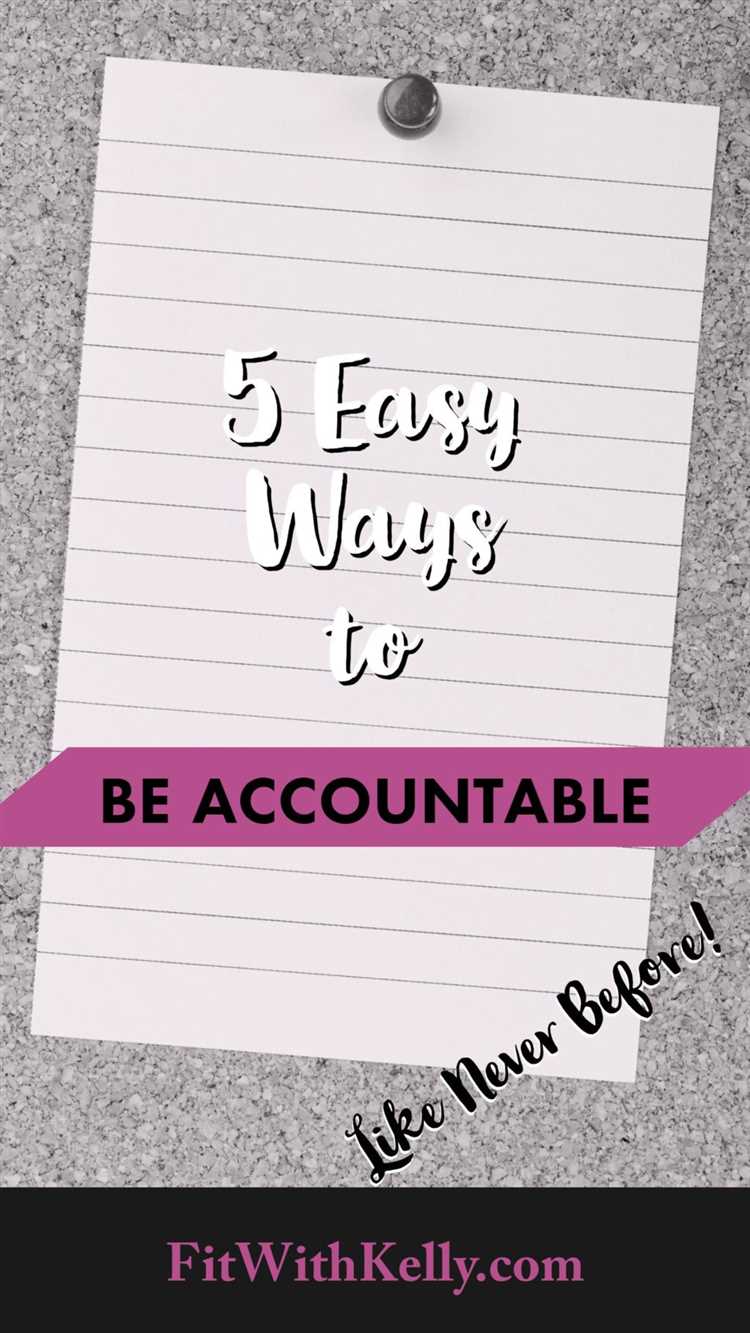 Ways to Cultivate Personal Accountability