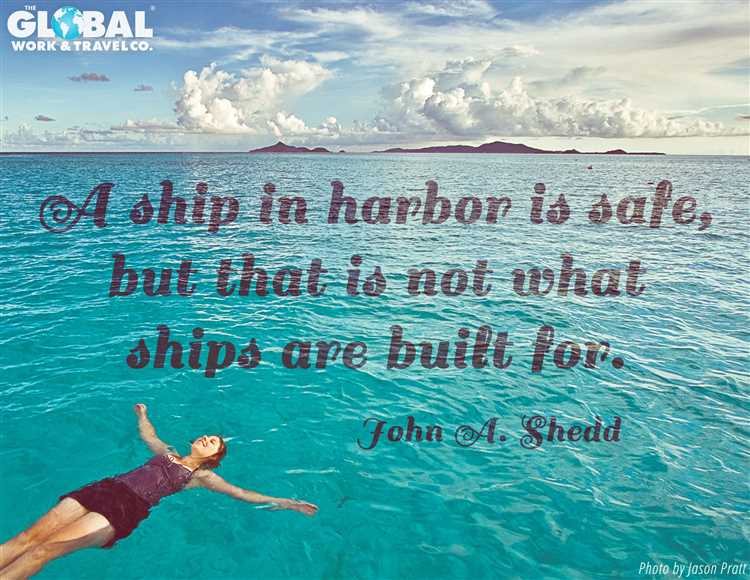 Common mistakes successship is safe in harbor quote
