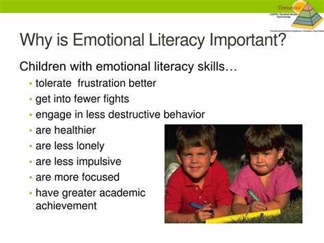 Emotional literacy in children