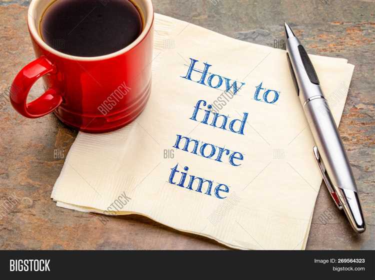 Find more time