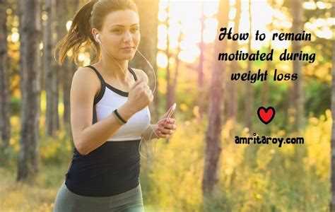 How to stay motivated on your weight loss journey