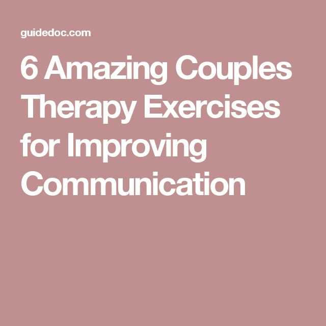 Improving your relationship with couples therapy