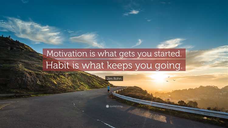 Motivational habits