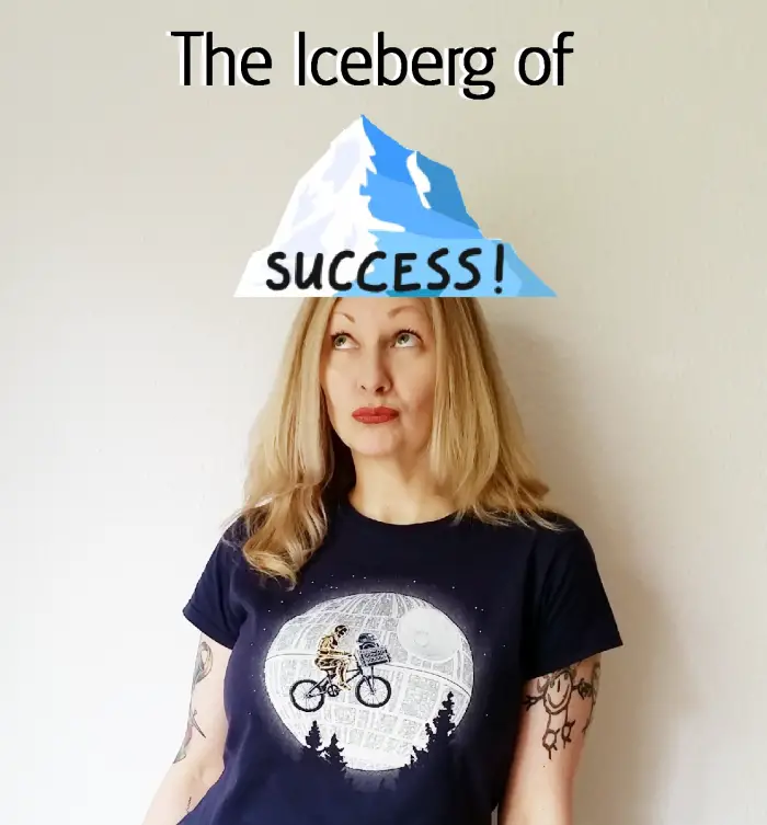 Small success habitssuccess iceberg