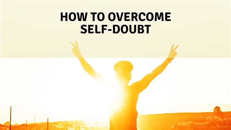Stop self doubt
