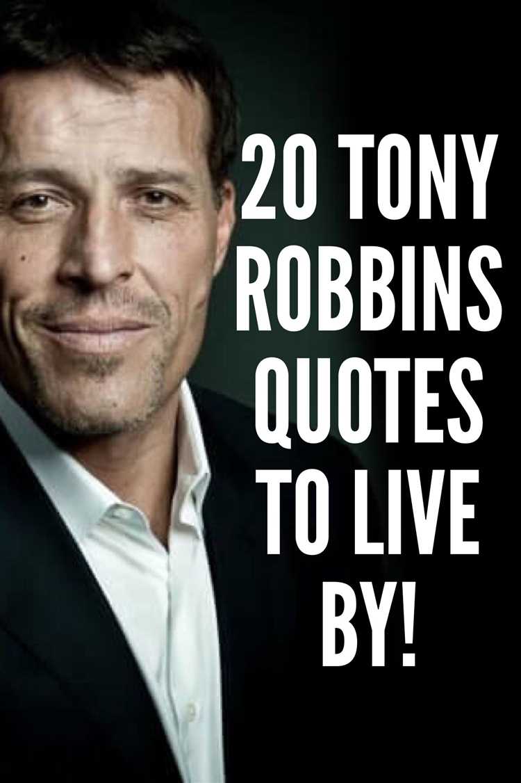 Quotes on Personal Growth by Tony Robbins