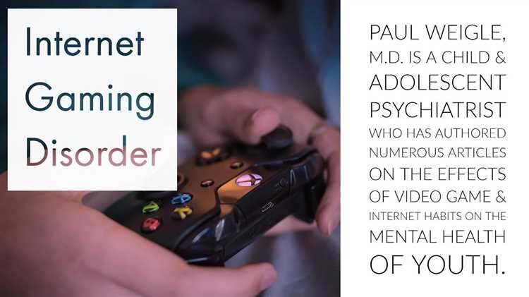 What is internet gaming disorder
