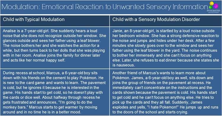 What is sensory modulation