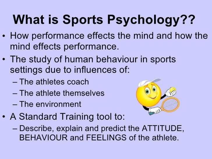 What is sport psychology