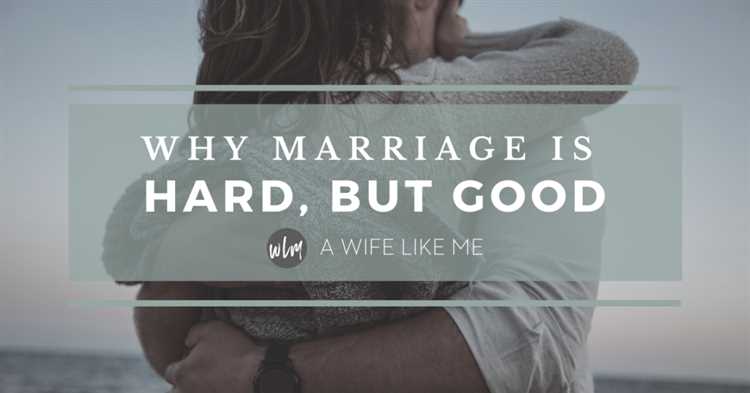 Why is marriage so hard
