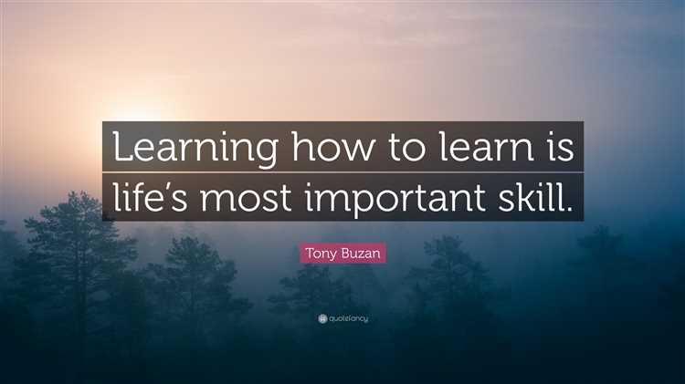 The Importance of Learning for Achieving Success