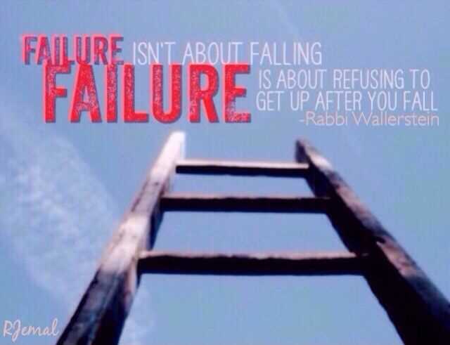 You need failure