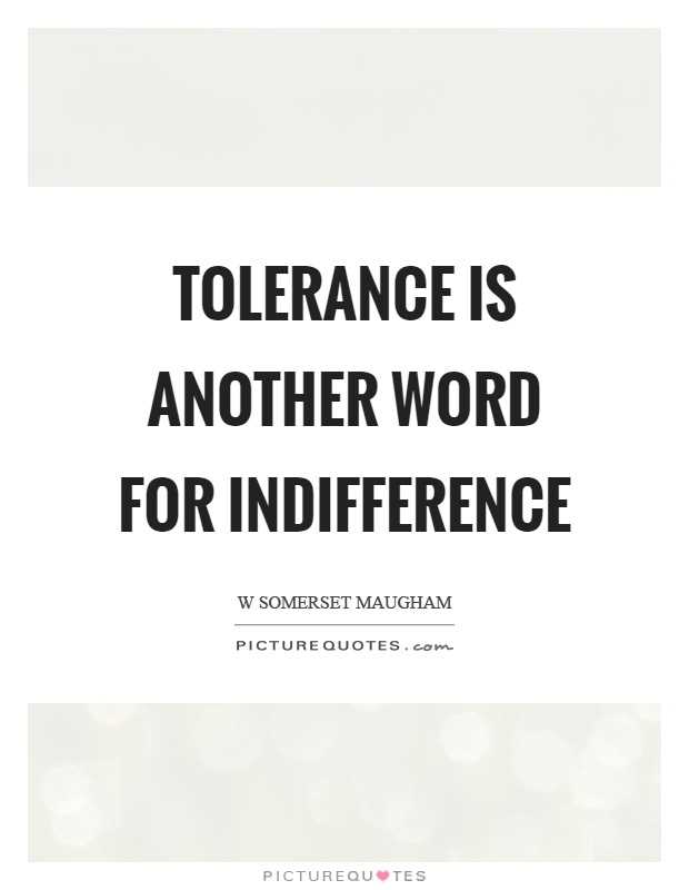 Tolerance quotes