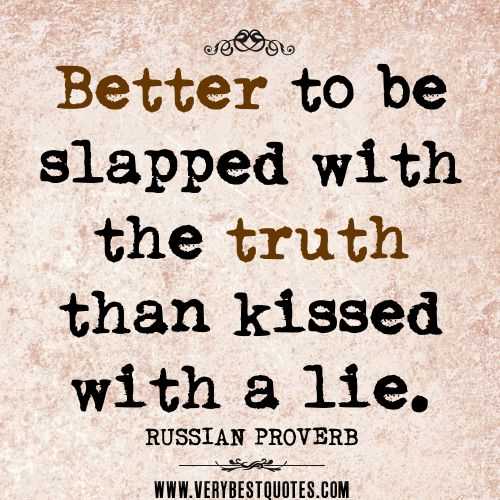 Famous Quotes about the Impact of Truth on Relationships