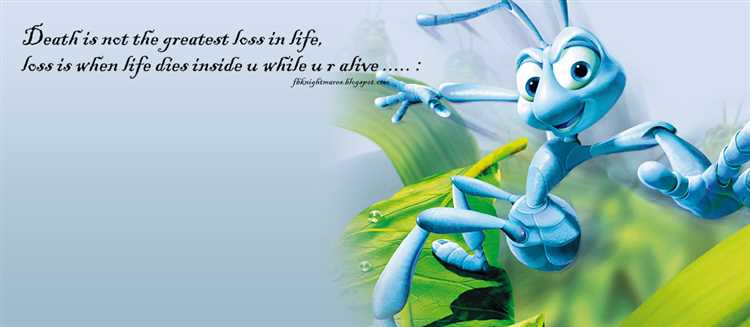A bug's life quote