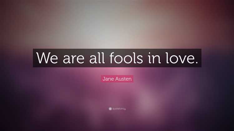 A fool in love quotes