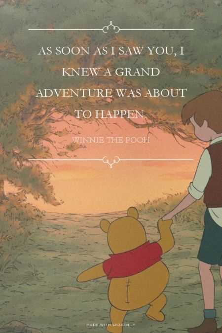 A grand adventure is about to begin quote
