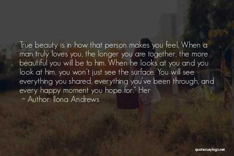 A man who loves you quotes