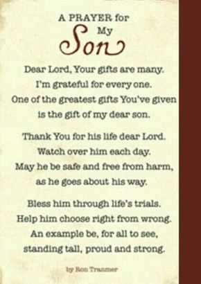 A mother's prayer for her son quotes