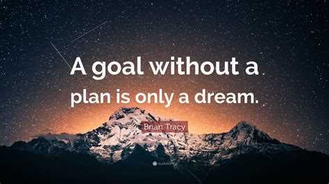 A plan without action is just a dream quote