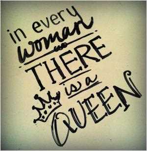 A queen is never late quote