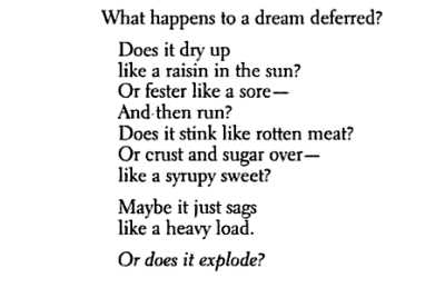 A raisin in the sun quotes about dreams