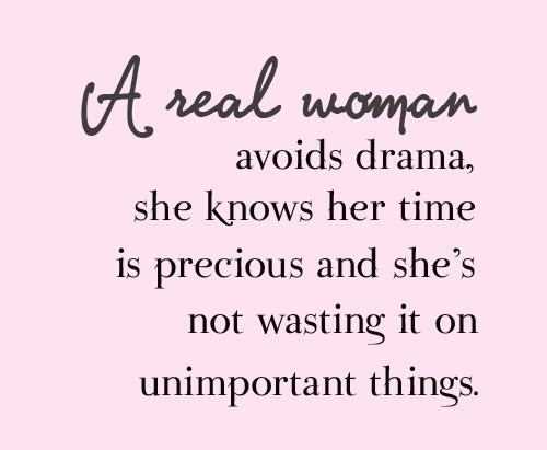 A real woman quote