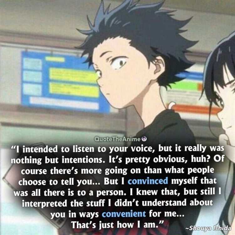 A silent voice quote