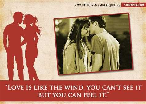 A walk to remember love quote