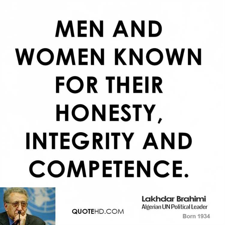 A woman of integrity quotes