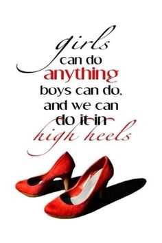 A woman's worth attitude high heels quotes