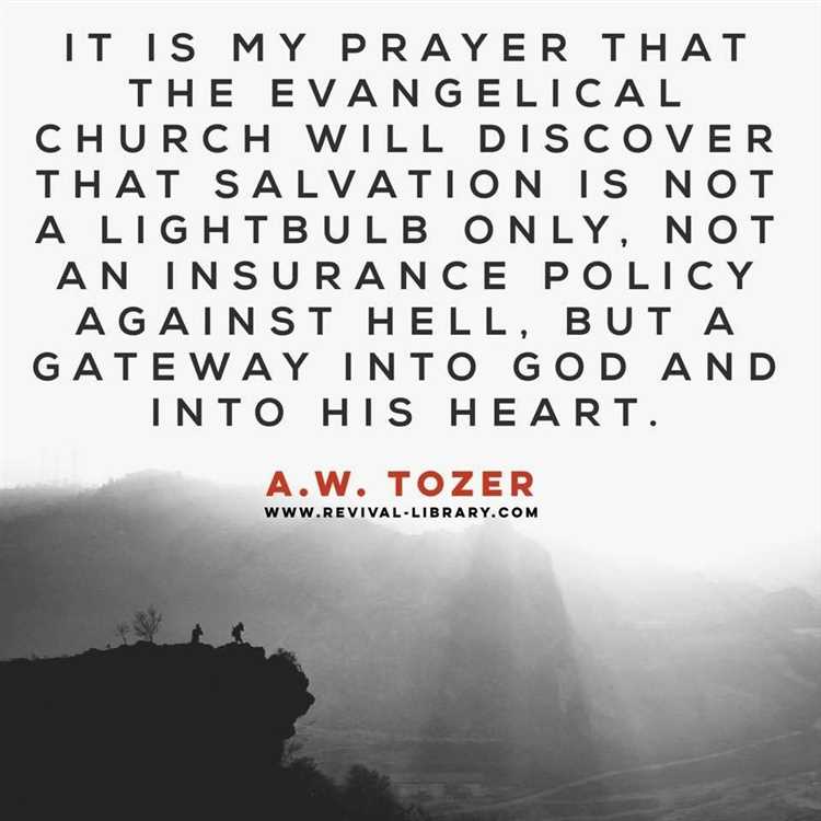 A.w. tozer quotes