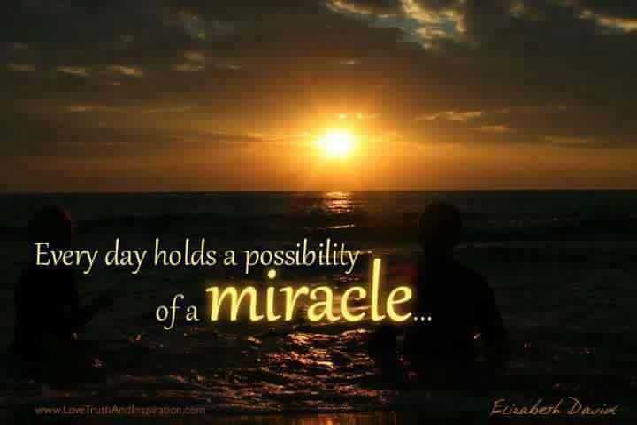 Do you believe in miracles quote