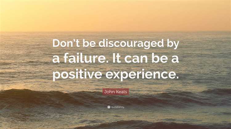 Don t be discouraged quotes