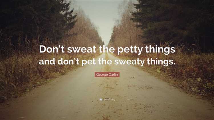Don t be petty quotes