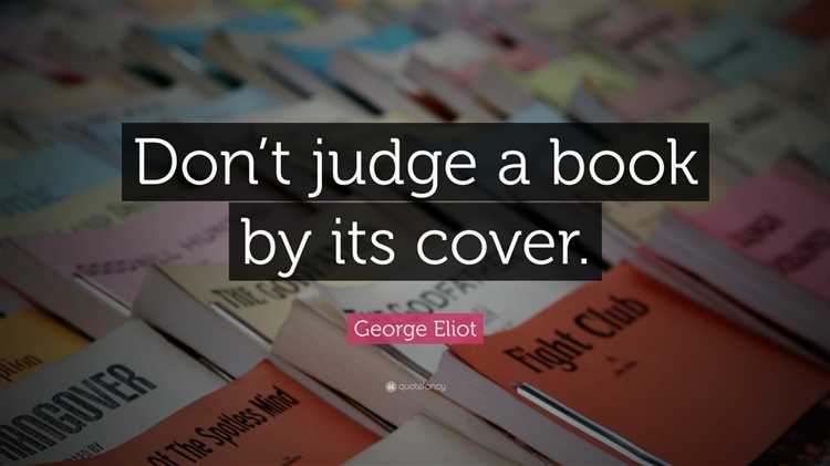 Don t judge a book by its cover quotes