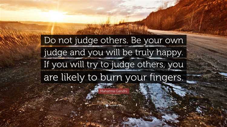 Don t judge others quotes