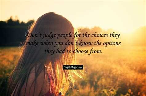 Don t judge people quotes