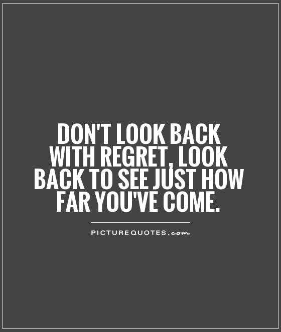 Don t look back quote