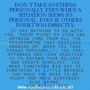 Don t take it personal quotes