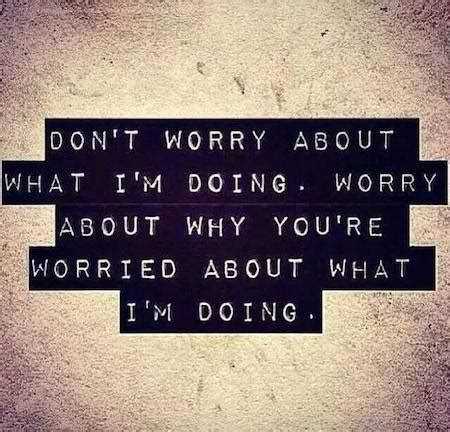 Don t worry about me quotes