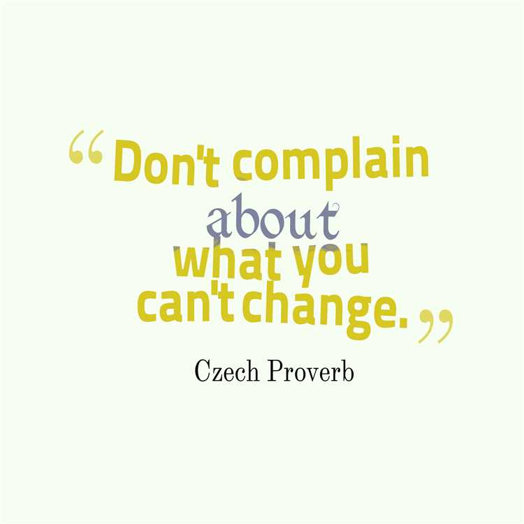 Don't complain quotes