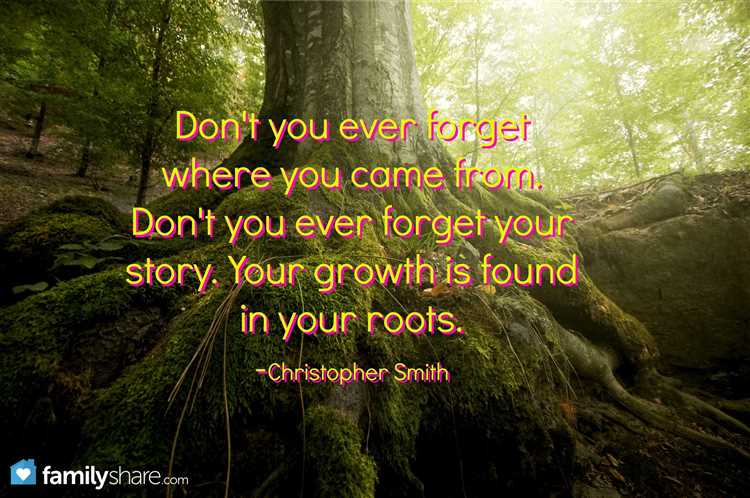 Don't forget where you came from quotes