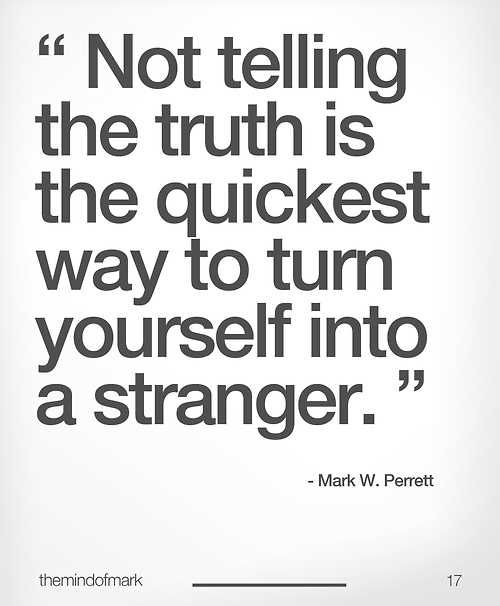 Quotes about the Beauty of Trust and Truth