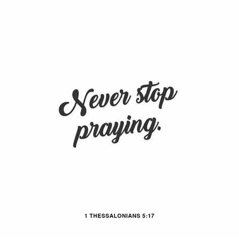 Don't stop praying quotes