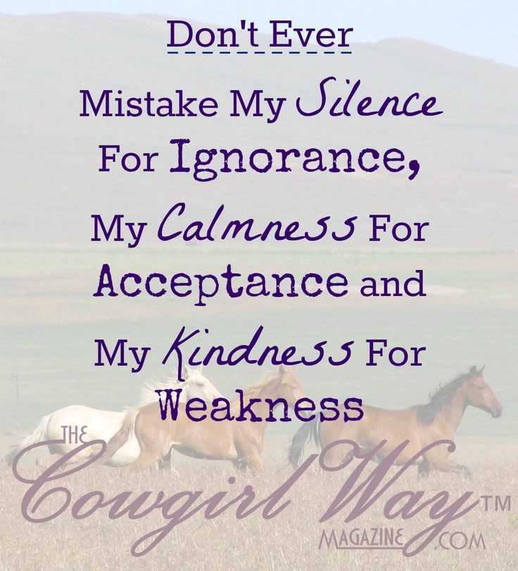 Don't underestimate my kindness for weakness quotes