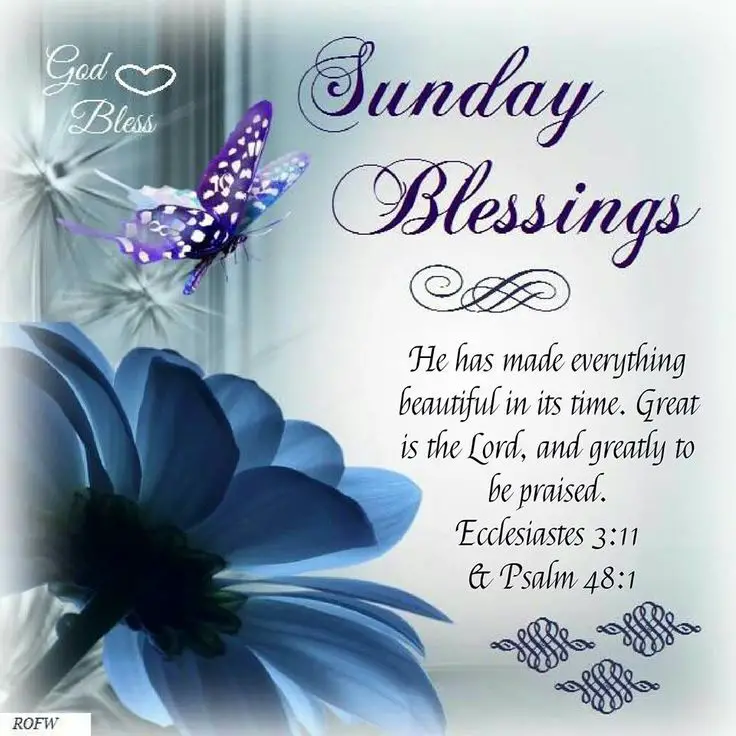Have a bless sunday quotes