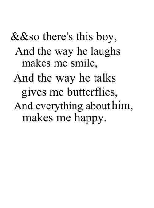 How he makes me feel quotes